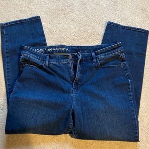 Talbots Flawless High-Rise Straight Leg Jeans - Size 16P